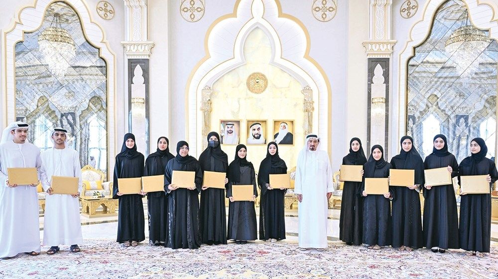 حاكم عجمان: التعليم يتصدر أولويات الدولة