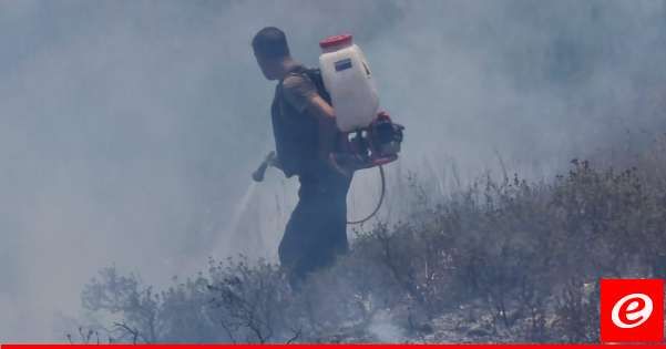 الدفاع المدني: إخماد حريق أعشاب وأشجار جراء القصف الاسرائيلي في عديسة