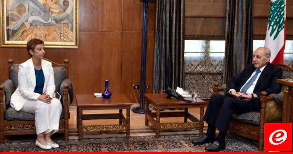 بري عرض أوضاع لبنان والمنطقة مع المنسقة الأممية وسفيرة قبرص والتقى عثمان وشهاب