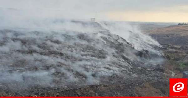 خير تفقد حريق مطمر سرار: لتشغيل معمل الفرز وتنفيذ خطة سريعة لمعالجة حريق المطمر
