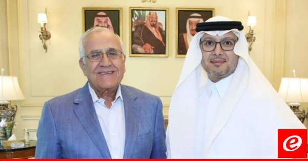 بخاري عرض مجمل التطوّرات السياسية الراهنة في لبنان والمنطقة مع سليمان