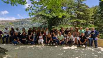 نادي الصحافة جال في محمية حرج أهدن الطبيعية وزرع أرزة تعزيزاً للانتماء إلى لبنان