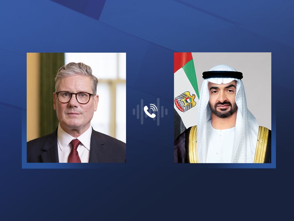 الامارات | رئيس الدولة يهنئ هاتفيا كير ستارمر بتوليه رئاسة الوزراء في بريطانيا