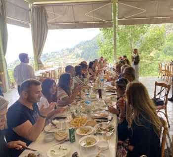 نادي الصحافة جال في محمية حرج أهدن الطبيعية وزرع أرزة تعزيزاً للانتماء إلى لبنان