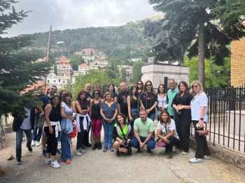 نادي الصحافة جال في محمية حرج أهدن الطبيعية وزرع أرزة تعزيزاً للانتماء إلى لبنان