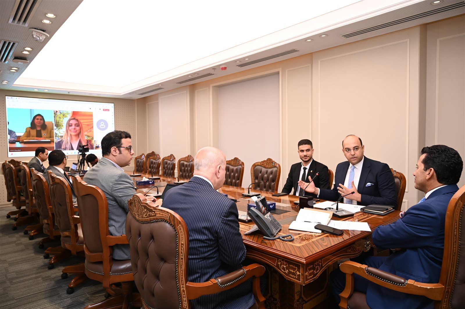 صبحي: تكثيف التعاون مع منظمة العالم الاسلامي للتربية والعلوم والثقافة