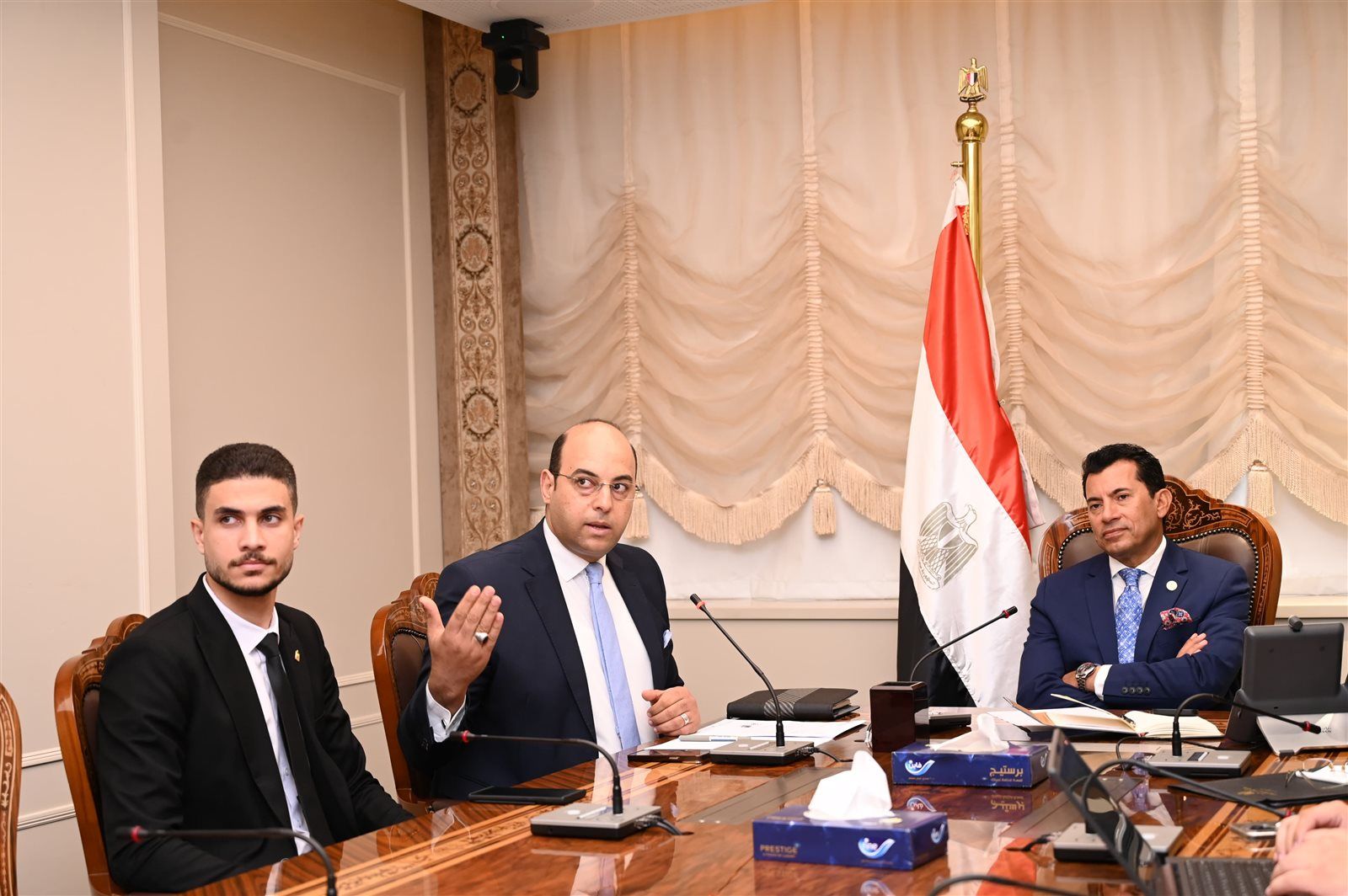 صبحي: تكثيف التعاون مع منظمة العالم الاسلامي للتربية والعلوم والثقافة