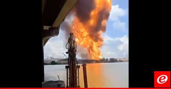 اندلاع حريق ضخم بمصنع للألياف الكيميائية في الصين