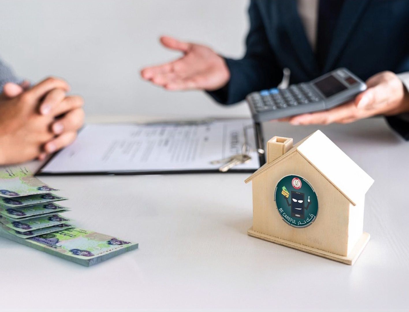 الامارات | شرطة أبوظبي تحذر من صور وهمية لعقارات بمبالغ رمزية