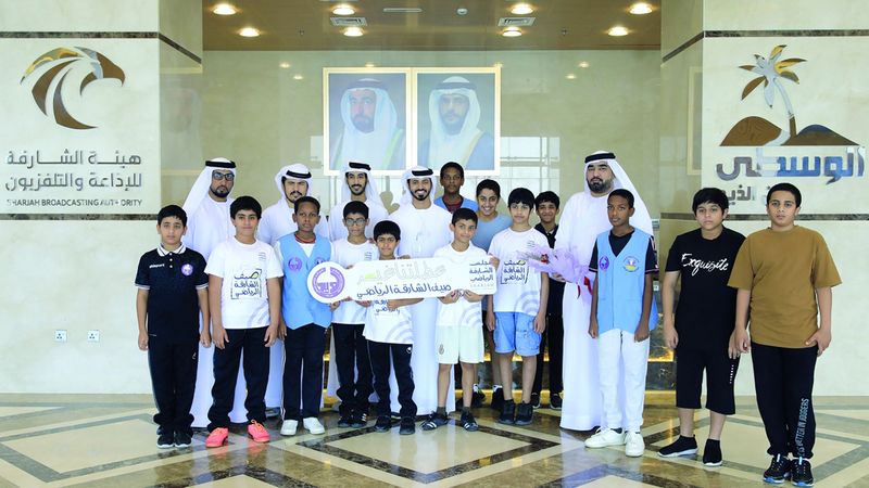 الامارات | منتسبو النشاط الصيفي لنادي الذيد في ضيافة قناة الوسطى