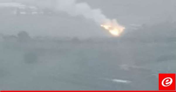 الطيران الحربي الاسرائيلي اغار على مارون الراس وحولا وعيتا الشعب