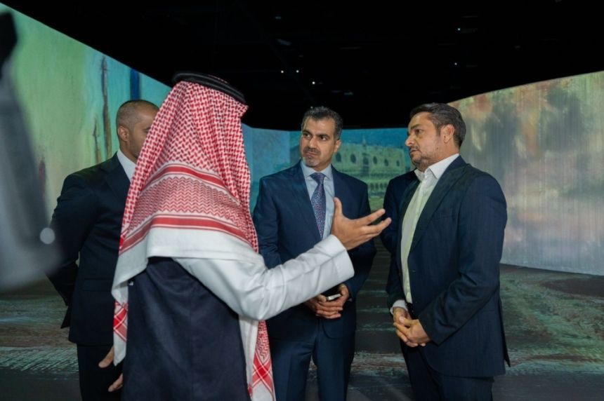 وفد من القناصل يزورن منطقة Imagine Monet بموسم جدة 2024