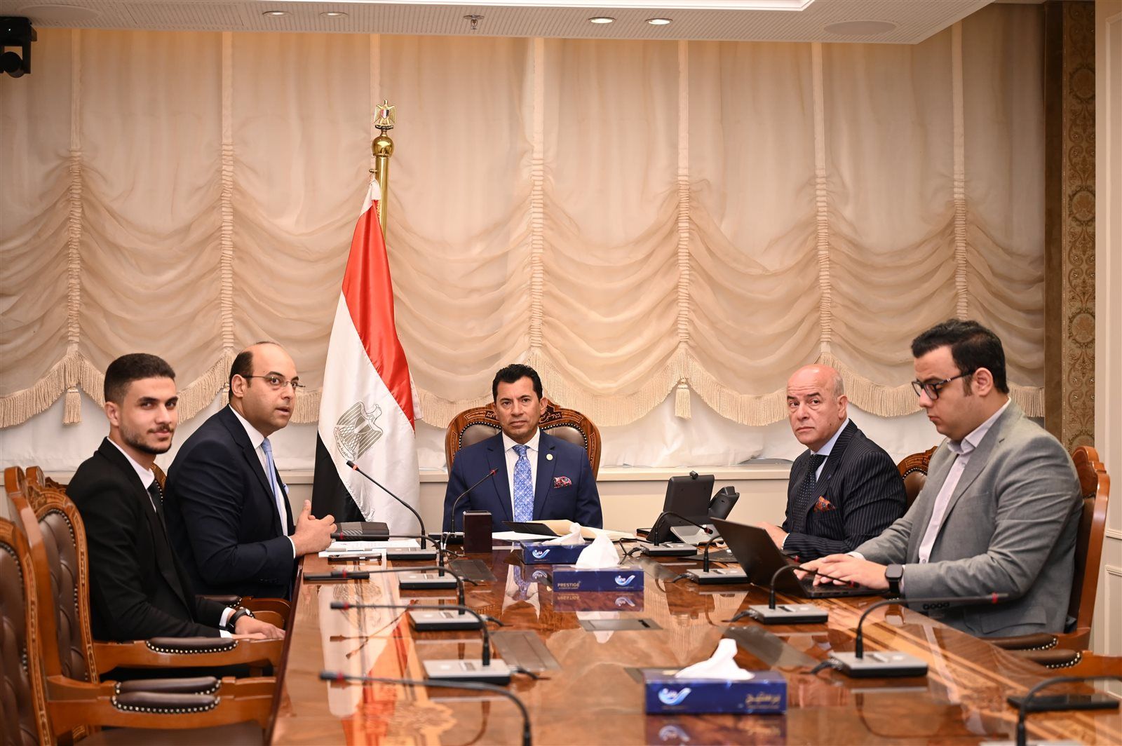 صبحي: تكثيف التعاون مع منظمة العالم الاسلامي للتربية والعلوم والثقافة