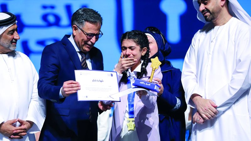 الامارات | لانا الطويل.. بطلة «تحدي القراءة»  في سورية