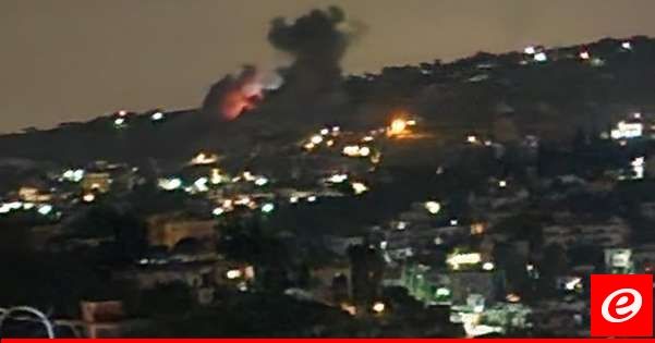 الطيران الاسرائيلي اغار على طلوسة وقبريخا وعيتا الشعب وقصف مدفعي على اطراف الناقورة