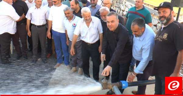 فضل الله في تدشين بئر ارتوازية في صفد البطيخ: اليد التي تقاتل هي نفسها التي تعمل لهذه المشاريع