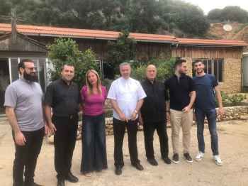 جولة لوكيل عام الرهبانيّة الأنطونيّة لدى الفاتيكان على مراكز جمعيّة عدل ورحمة في أنطلياس والرابية ورومية