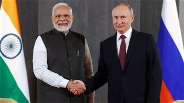 بوتين يشكر رئيس وزارء الهند لمحاولته حل الأزمة الأوكرانية بالوسائل السلمية