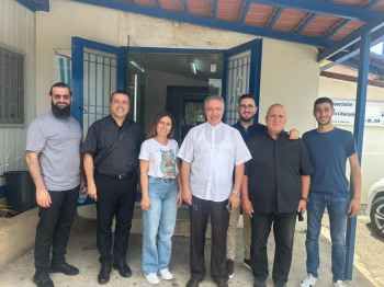 جولة لوكيل عام الرهبانيّة الأنطونيّة لدى الفاتيكان على مراكز جمعيّة عدل ورحمة في أنطلياس والرابية ورومية