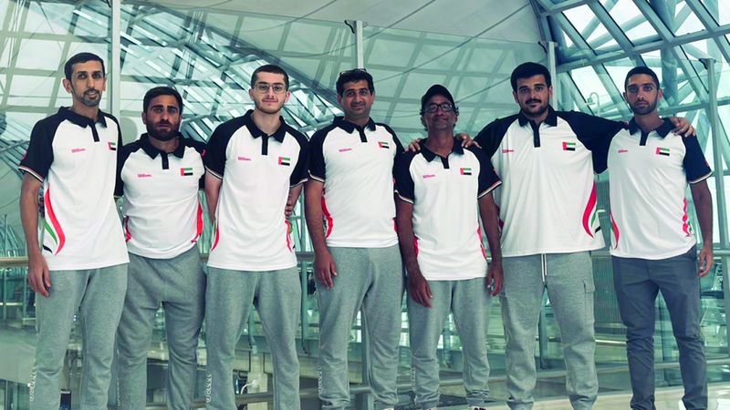 الامارات | 5 لاعبين يمثلون منتخب التنس  في كأس ديفيز