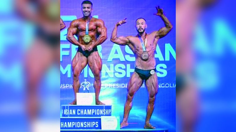 الامارات | منتخب بناء الأجسام يحرز  8 ميداليات آسيوية