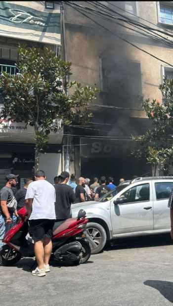 "النشرة": وفاة شابة جراء حريق في محل لبيع الألبسة في سوق النبطية