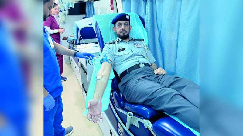 الامارات | «قطرة عطاء».. مبادرة شرطة أبوظبي للتبرع بالدم