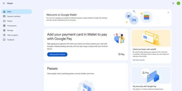 تكنولوجيا: خدمة Google Wallet تتوفر الآن على الويب في 13 دولة أخرى