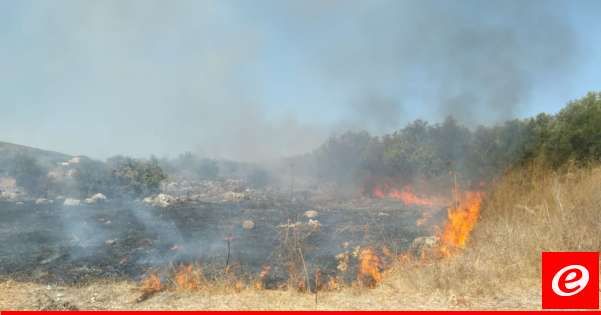 "النشرة": إصابة عنصرين من الدفاع المدني بالاختناق اثناء اطفاء الحرائق في حمى راشيا جراء القصف الاسرائيلي