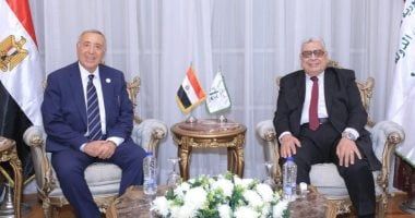 رئيس مجلس الدولة يستقبل رئيس المحكمة الدستورية