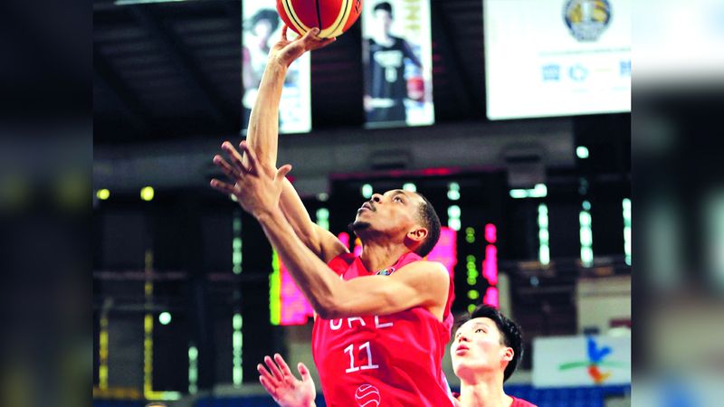 الامارات | 16 لاعباً بمنتخب السلة في دولية «وليام جونز»