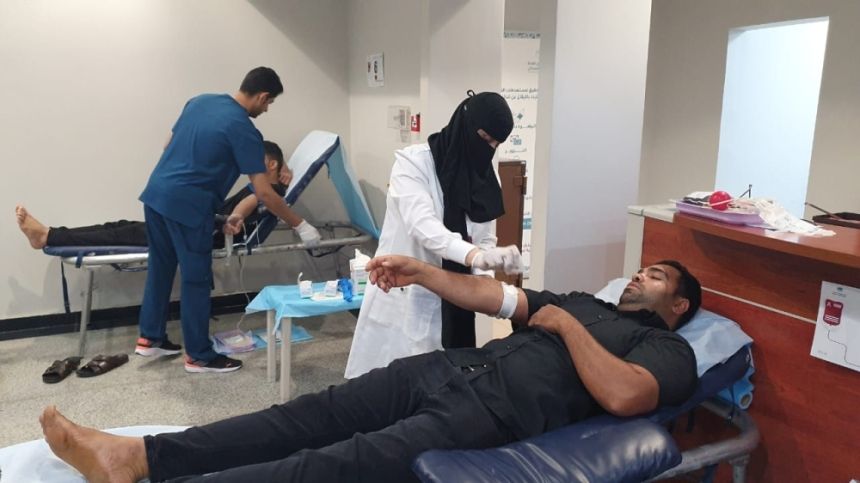 بنك الدم المركزي: التبرع بالدم ينشط النخاع ويقلل الجلطات