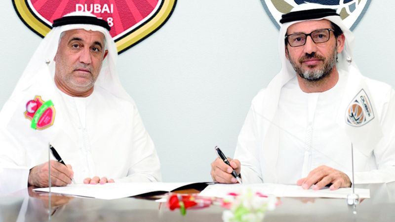 الامارات | اتفاقية تبادل خبرات بين «دبي لكرة السلة» وشباب الأهلي