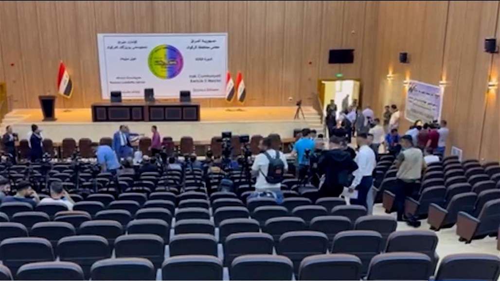 غياب التوافق يبقي الجلسة الاولى لمجلس كركوك مفتوحة لحين حسم المناصب‎