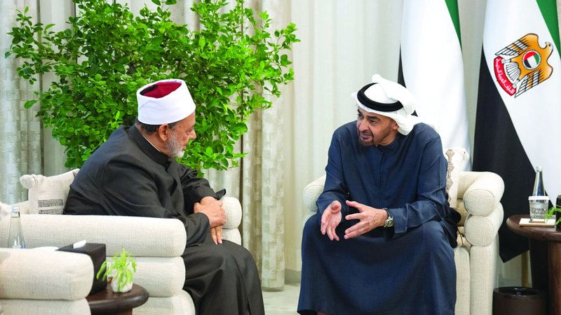 الامارات | رئيس الدولة: دور الأزهر محوري في التعريف بالصورة الحقيقية للإسلام