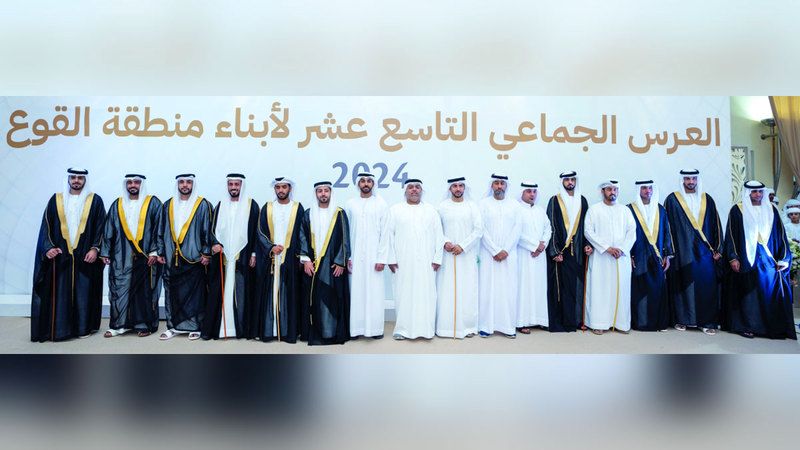 الامارات | عرس جماعي لأبناء قبيلة الدروع في العين