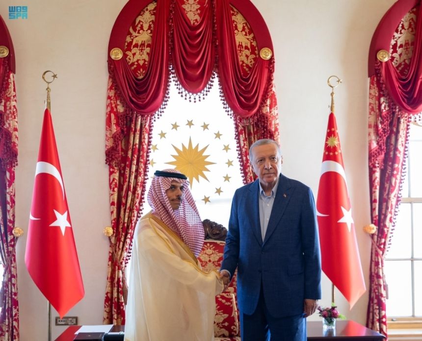 وزير الخارجية يستعرض مع الرئيس التركي سبل تعزيز العلاقات بين البلدين