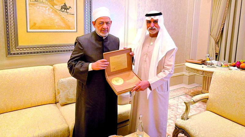 الامارات | شيخ الأزهر يثمن جهود الإمارات في دعم قضايا الأمة ونشر قيم التسامح