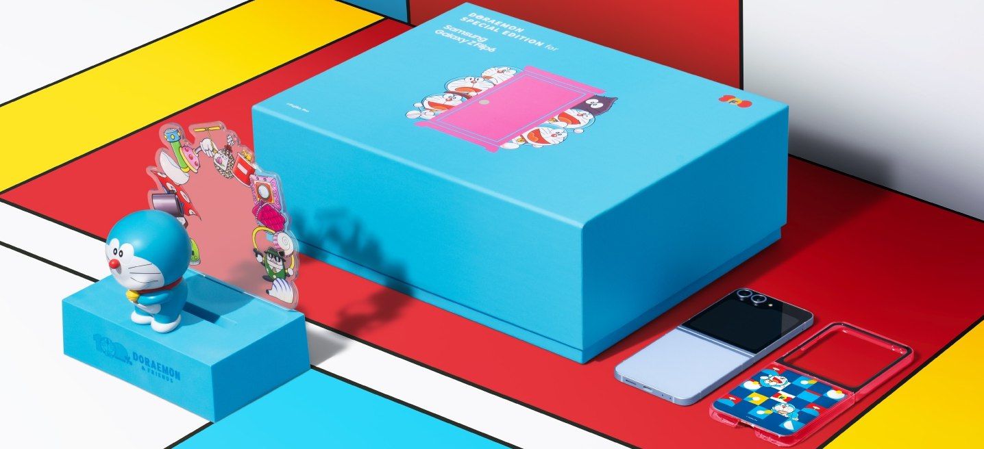 تكنولوجيا: إطلاق جهاز Galaxy Z Flip 6 Doraemon Limited Edition في هونغ كونغ وهو متاح للطلب المسبق
