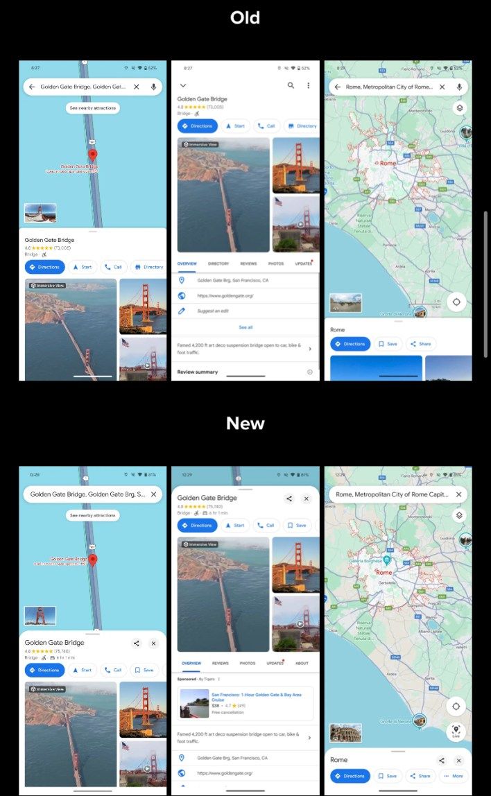 تكنولوجيا: طرح اتجاهات خرائط جوجل وإعادة تصميم الأوراق على نظام أندرويد