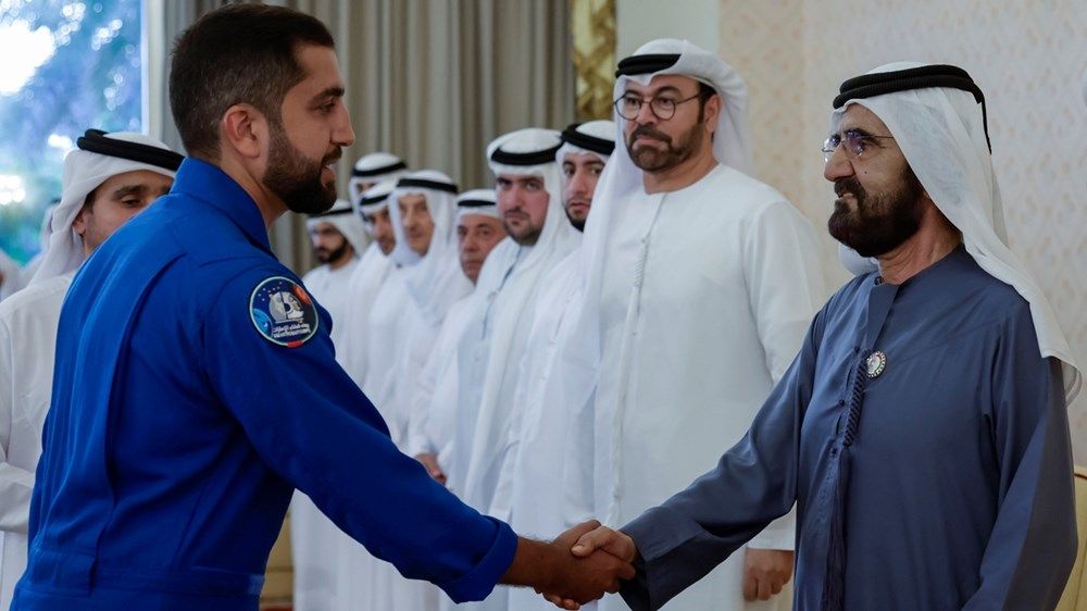 محمد بن راشد: بقيادة محمد بن زايد.. الإمارات حققت مكانة عالمية بارزة في مجال تكنولوجيا الفضاء