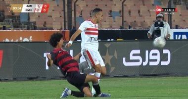 15 دقيقة من اللعب التعاونى بين الزمالك وبلدية المحلة والتعادل السلبى سيد الموقف