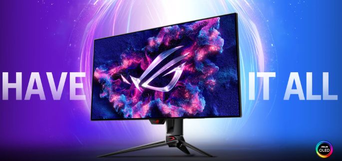تكنولوجيا: ASUS تكشف عن شاشة ROG SWIFT OLED 32 Pro للألعاب بمعدل تحديث 240Hz