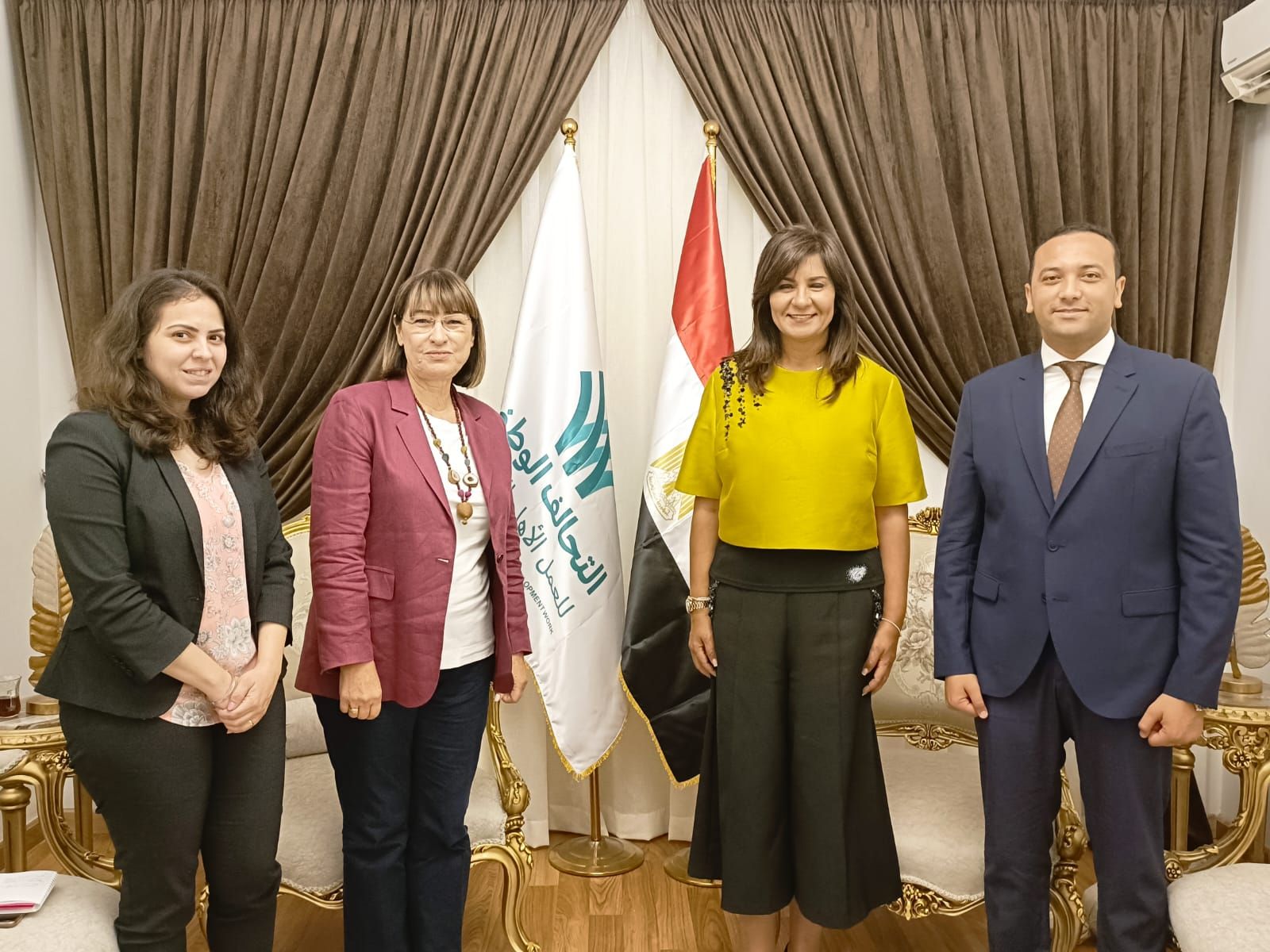التحالف الوطنى يستقبل منسق الأمم المتحدة فى مصر