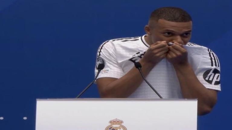 أول تعليق من مبابي على حفل تقديمه لاعبًا بصفوف ريال مدريد