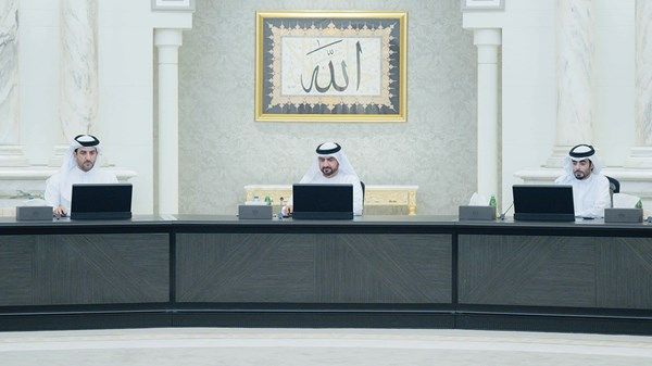 عبدالله بن سالم القاسمي يترأس اجتماع المجلس التنفيذي