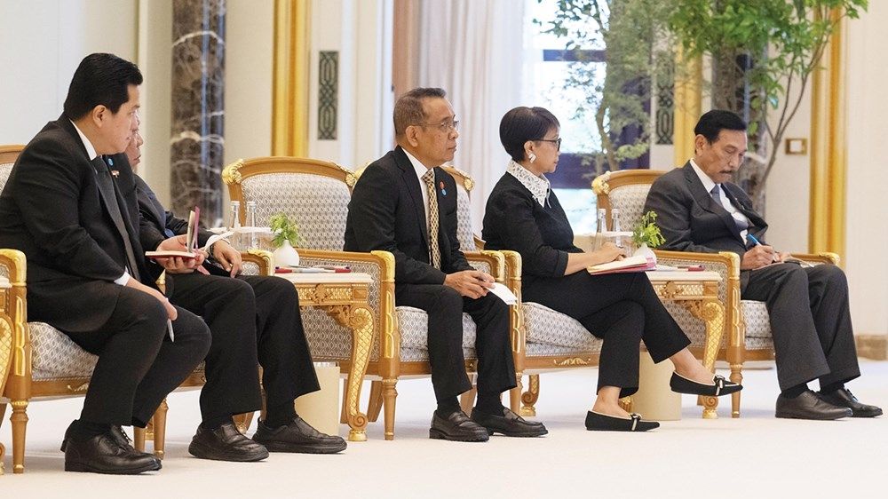 رئيس الدولة والرئيس الإندونيسي: رؤى مشتركة في التنمية والازدهار المستدام