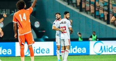 الزمالك يتقدم على بروكسى 3-2 فى الشوط الأول بكأس مصر