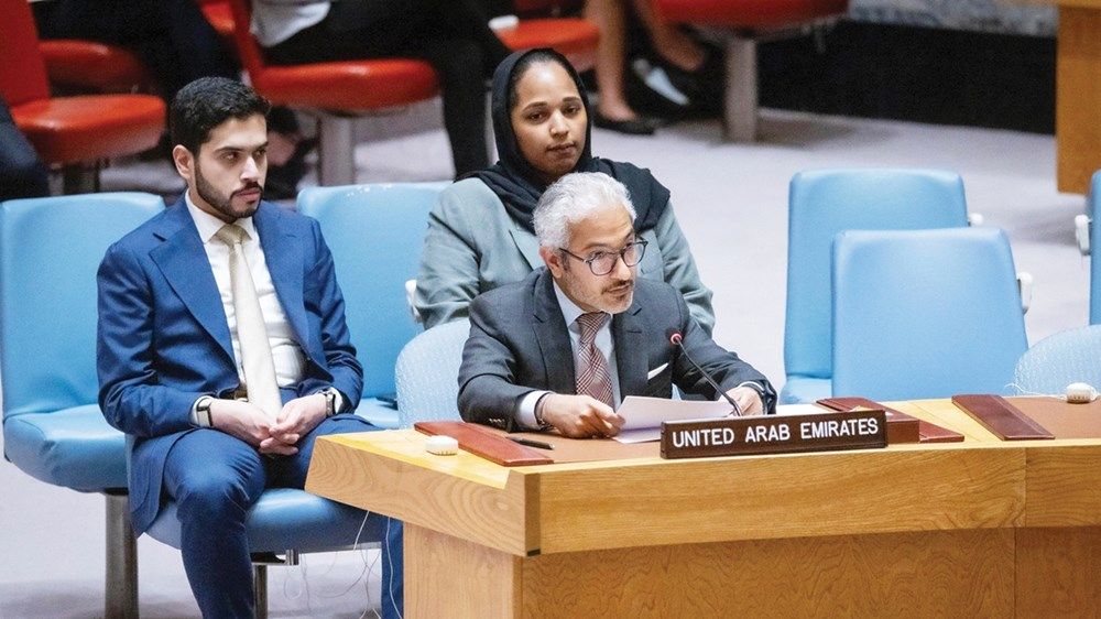 الإمارات: الإرادة السياسية تمكننا من تحقيق نظام دولي مستدام