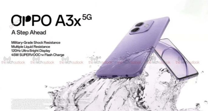 تكنولوجيا: تسريبات تستعرض تصميم ومواصفات هاتف Oppo A3x